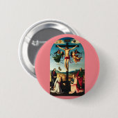 マリヤと十字架につけられたヴァージン 缶バッジ (正面&裏面)