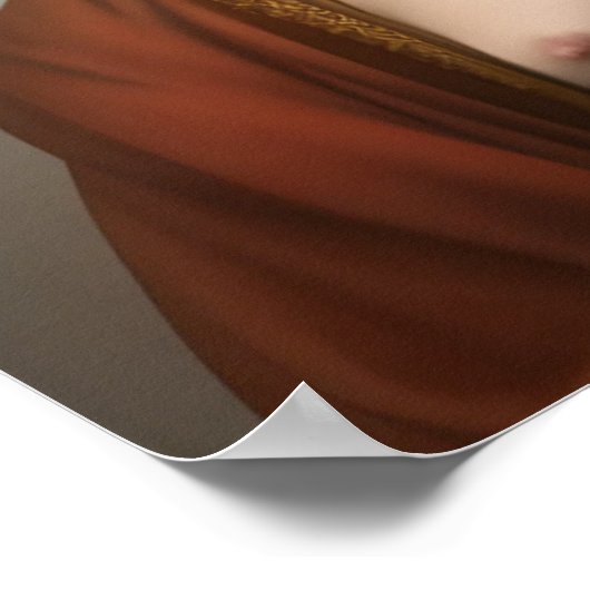 マリヤのポスターの神聖な胸に栄光 ポスター (角)