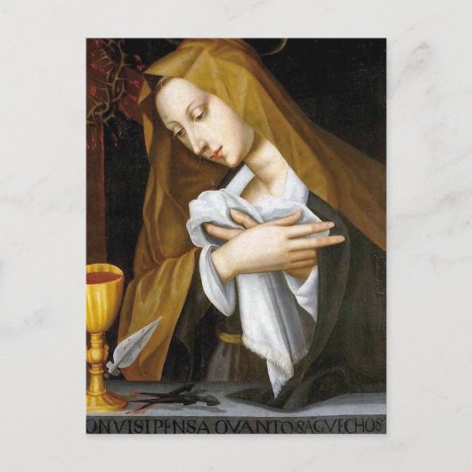 マリヤへの栄光 ポストカード (正面)