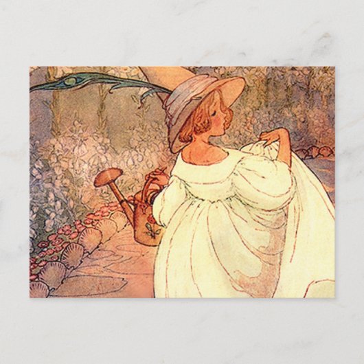 マリヤ・イン・ザ・ガーデン ポストカード (正面)