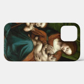 マリヤ・ケース・メイトiPhonの神の胸への栄光 Case-Mate iPhoneケース (裏面 (横))