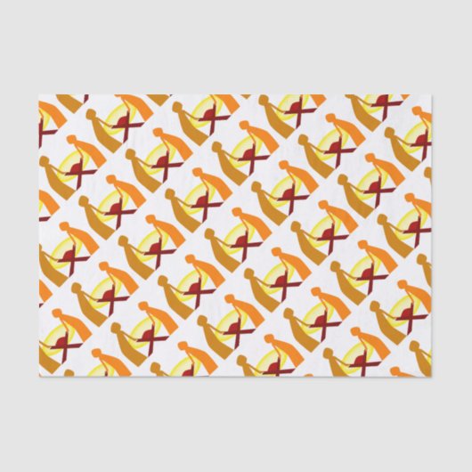 マリヨセフとベビーイエス 薄葉紙 (正面)