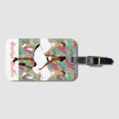 マリリンかわいらしモンFRO黒人女性 ラゲッジタグ (正面横)