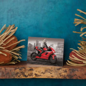 マリリンのオートバイ フォトプラーク (側面)