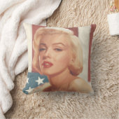 マリリンの旗 クッション (ブランケット)