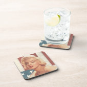 マリリンの旗 コースター (右側)