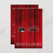 マリリンモンローシアターオペルミュージカル招待状 招待状 (正面/裏面)