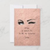 マリリンモンローバレンタインデール 招待状 (正面)