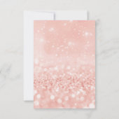 マリリンモンローバレンタインラブ宣言ピンク 招待状 (裏面)