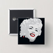 マリリン美樹 缶バッジ (正面&裏面)