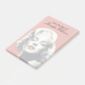 マリリン赤い唇 ポストイット (アングル)