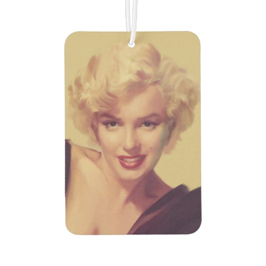 マリリン・イン・ブラック カーエアーフレッシュナー (裏面)