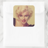 マリリン・イン・ブラック スクエアシール (バッグ)