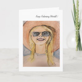 マリリン・カードを塗り続けて カード