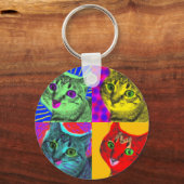 マリリン・キャッツ キーホルダー (正面)