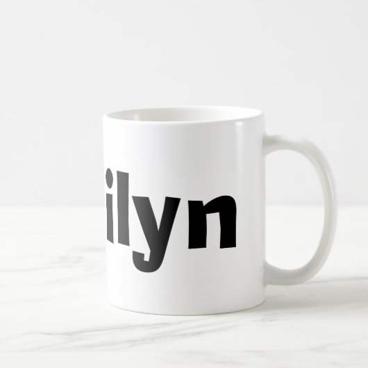 マリリン コーヒーマグカップ (右)