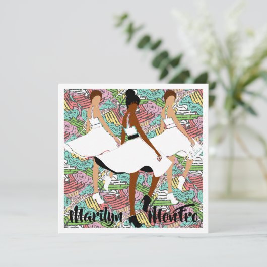 マリリン・モンフロ Pretty Black Women (スタンド正面)