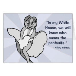 マリリン・モンローとしてヒラリー・クリントン