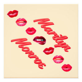 マリリン・モンローのように フォトプリント           