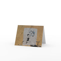 マリリン・モンローの落書きNotecard