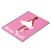 マリリン・モンFRO AFRoCAアフロ・アフリカ黒人女性 ノートブック (左側)