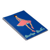 マリリン・モンFRO AFRoCAアフロ・アフリカ黒人女性 ノートブック (右側)