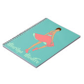 マリリン・モンFRO AFRoCAアフロ・アフリカ黒人女性 ノートブック (左側)