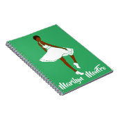 マリリン・モンFRO AFRoCAアフロ・アフリカ黒人女性 ノートブック (右側)