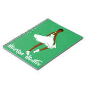 マリリン・モンFRO AFRoCAアフロ・アフリカ黒人女性 ノートブック (左側)