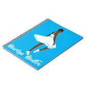 マリリン・モンFRO AFRoCAアフロ・アフリカ黒人女性 ノートブック (左側)