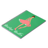 マリリン・モンFRO AFRoCAアフロ・アフリカ黒人女性 ノートブック (左側)