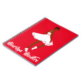 マリリン・モンFRO AFRoCAアフロ・アフリカ黒人女性 ノートブック (左側)