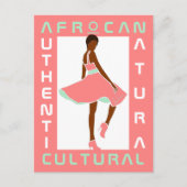 マリリン・モンFRO AFRoCAアフロ・アフリカ黒人女性 ポストカード (正面)
