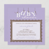 マリリン・ライアン：: BABY SHOWER招待状 招待状 (正面/裏面)