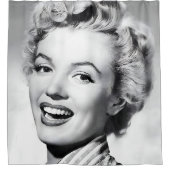 マリリン・ヴィンテージポスター シャワーカーテン (正面)