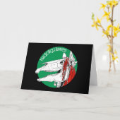 マリルウィドウェルシュクリスマス カード (黄色い花)