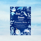 マリンちゃんにまた会おうね　赤ちゃんが生まれてくるよ 招待状