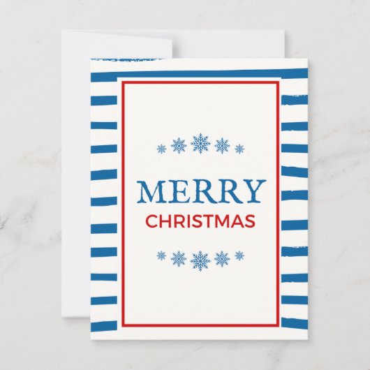 マリンなクリスマス ホリデー カード (正面)