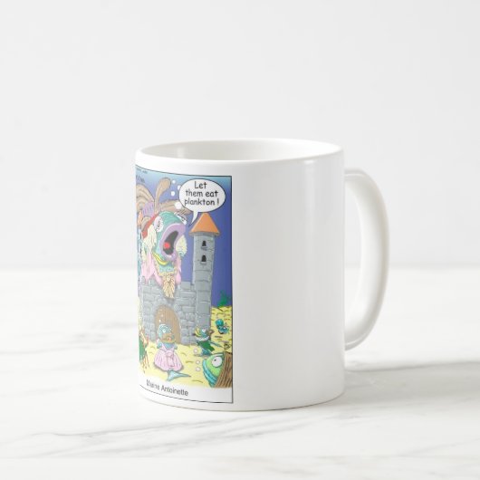 マリンアントワネットおもしろいギフトティー収集品 コーヒーマグカップ (正面右)