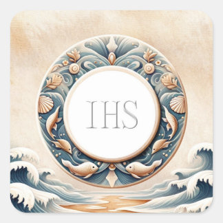 マリンアートスタイル聖餐会ホスト スクエアシール