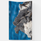 マリンイグアナ 横断幕 (縦)