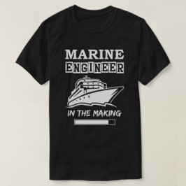 マリンエンジニアの作り方、質感 Tシャツ