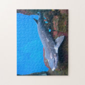 マリンサメ。 ジグソーパズル (縦)