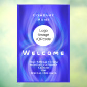 マリンショップのウェルカムロゴ ウィンドウサイン (シート3)