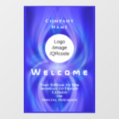 マリンショップのウェルカムロゴ ウィンドウサイン (シート)