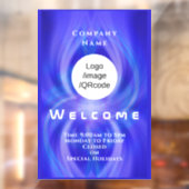 マリンショップのウェルカムロゴ ウィンドウサイン (シート2)