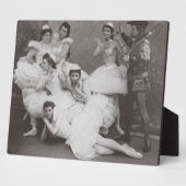 マリンスキー劇場白鳥湖1895年（写真付き） フォトプラーク (側面)