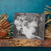 マリンスキー劇場白鳥湖1895年（写真付き） フォトプラーク (側面)