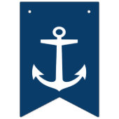 マリンセーラーバチュラーパーティ バンティングフラッグ (第1の旗)