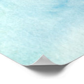 マリンセーリング航海のセーラータイガー赤ちゃんシャワー ポスター (角)